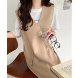 上品リラクシーstyle。ポケット付Vネックワンピース | Classical Elf  | 詳細画像52 