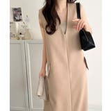 上品リラクシーstyle。ポケット付Vネックワンピース | Classical Elf  | 詳細画像59 