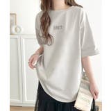 コーデを上品に魅せる。接触冷感立体刺繍Tシャツ | Classical Elf | 詳細画像3