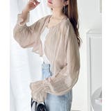 一枚で程よく華やか。前後2wayプリーツ加工ブラウス | Classical Elf | 詳細画像8