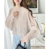 一枚で程よく華やか。前後2wayプリーツ加工ブラウス | Classical Elf | 詳細画像9