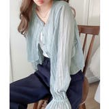 一枚で程よく華やか。前後2wayプリーツ加工ブラウス | Classical Elf | 詳細画像13