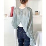 一枚で程よく華やか。前後2wayプリーツ加工ブラウス | Classical Elf | 詳細画像14