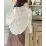 一枚で程よく華やか。前後2wayプリーツ加工ブラウス | Classical Elf | 詳細画像2