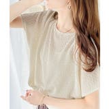 着映えトップス。シャーリングフレンチTシャツ | Classical Elf  | 詳細画像1 