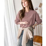 シンプルカジュアルを格上げ。綿100%ワンポイント胸刺繍シンプルロンTee | Classical Elf | 詳細画像30