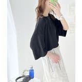 艶感素材で美シルエット。ダンボールビッグTシャツ | Classical Elf | 詳細画像7