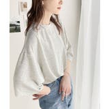 艶感素材で美シルエット。ダンボールビッグTシャツ | Classical Elf | 詳細画像9
