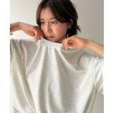 艶感素材で美しいシルエット。ダンボールビッグTシャツ | Classical Elf | 詳細画像29