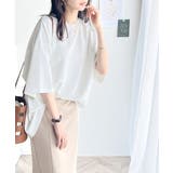 艶感素材で美シルエット。ダンボールビッグTシャツ | Classical Elf | 詳細画像2