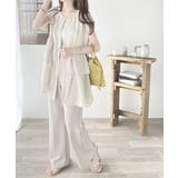 エアリータッチのふんわりトップス。前後2wayティアードチュニックブラウス | Classical Elf  | 詳細画像13 