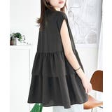 エアリータッチのふんわりトップス。前後2wayティアードチュニックブラウス | Classical Elf  | 詳細画像1 