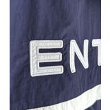 レトロムードで大人可愛い。バックロゴ刺繍配色ラインウィンドブレーカー | Classical Elf | 詳細画像13