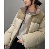 ベージュ | 軽くて暖かい真冬の味方。中綿フェイクダウンジャケット | Classical Elf
