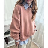 シーズンムード漂う。バック刺繍ロゴ裏起毛スウェットプルオーバー | Classical Elf | 詳細画像22