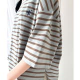 ラフにキマる大人スタイル。オーガニックコットン100%オーバーサイズパネルボーダ… | Classical Elf | 詳細画像52