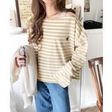 快適な着心地と洗練されたデザインが魅力。オーガニックコットンパネル ボーダーTシ… | Classical Elf  | 詳細画像16 