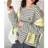 快適な着心地と洗練されたデザインが魅力。オーガニックコットンパネル ボーダーTシ… | Classical Elf  | 詳細画像20 