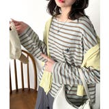 快適な着心地と洗練されたデザインが魅力。オーガニックコットンパネル ボーダーTシ… | Classical Elf  | 詳細画像21 