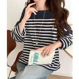 快適な着心地と洗練されたデザインが魅力。オーガニックコットンパネル ボーダーTシ… | Classical Elf  | 詳細画像29 