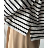 快適な着心地と洗練されたデザインが魅力。オーガニックコットンパネル ボーダーTシ… | Classical Elf  | 詳細画像36 