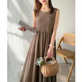 ふんわり透け感で大人フェミニン。前後2WAY3段シアーティアードニットワンピース… | Classical Elf  | 詳細画像16