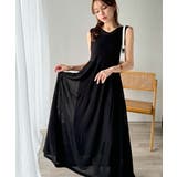 ふんわり透け感で大人フェミニン。前後2WAY3段シアーティアードニットワンピース… | Classical Elf  | 詳細画像1