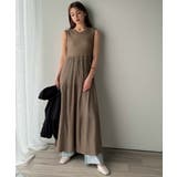 ふんわり透け感で大人フェミニン。前後2WAY3段シアーティアードニットワンピース… | Classical Elf  | 詳細画像31