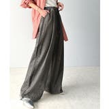 環境に優しいサステナブル素材。綿100％デニム素材サイドラインワイドイージーパン… | Classical Elf  | 詳細画像26 