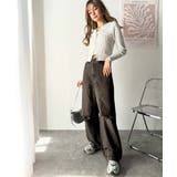 環境に優しいサステナブル素材。綿100％ウエストアシメワイドストレートダメージデ… | Classical Elf  | 詳細画像14 