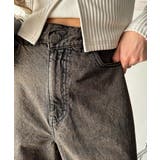 環境に優しいサステナブル素材。綿100％ウエストアシメワイドストレートダメージデ… | Classical Elf  | 詳細画像17 