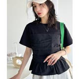 簡単おしゃれが叶う。Tシャツ×ビスチェドッキング半袖トップス | Classical Elf  | 詳細画像43 