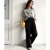 こなれカジュアルの新定番。前後2wayヴィンテージ風グラフィックプリント裏毛スウ… | Classical Elf | 詳細画像12