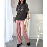 チャコール | こなれカジュアルの新定番。前後2wayヴィンテージ風グラフィックプリント裏毛スウ… | Classical Elf