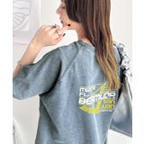 こなれカジュアルの新定番。前後2wayヴィンテージ風グラフィックプリント裏毛スウ… | Classical Elf | 詳細画像32