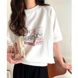 こなれカジュアルの新定番。前後2wayヴィンテージ風グラフィックプリント裏毛スウ… | Classical Elf | 詳細画像2