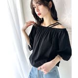 抜け感たっぷりの旬顔。マルチway綿100%シルケット加工ギャザー使いバルーンシ… | Classical Elf | 詳細画像9