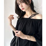 抜け感たっぷりの旬顔。マルチway綿100%シルケット加工ギャザー使いバルーンシ… | Classical Elf | 詳細画像10