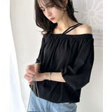 抜け感たっぷりの旬顔。マルチway綿100%シルケット加工ギャザー使いバルーンシ… | Classical Elf | 詳細画像11