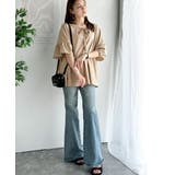 特別な日常を演出。綿100%前後2WAYシルケット加工布帛コンビリボンペプラムト… | Classical Elf | 詳細画像26