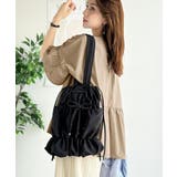 特別な日常を演出。綿100%前後2WAYシルケット加工布帛コンビリボンペプラムト… | Classical Elf | 詳細画像31