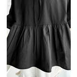 特別な日常を演出。綿100%前後2WAYシルケット加工布帛コンビリボンペプラムト… | Classical Elf | 詳細画像39