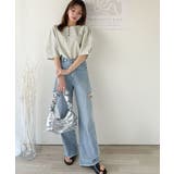 華奢見えを叶える!前後2wayランタンスリーブミニボーダートップス(5分袖) | Classical Elf  | 詳細画像11