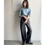 華奢見えを叶える!前後2wayランタンスリーブミニボーダートップス(5分袖) | Classical Elf  | 詳細画像34