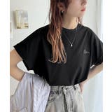 着るUV!ひんやりバックファスナードルマンスリーブ胸刺繍半袖トップス | Classical Elf | 詳細画像13