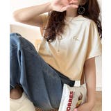 着るUV!ひんやりバックファスナードルマンスリーブ胸刺繍半袖トップス | Classical Elf | 詳細画像26