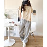 着るUV!ひんやりバックファスナードルマンスリーブ胸刺繍半袖トップス | Classical Elf | 詳細画像29