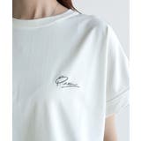 着るUV!ひんやりバックファスナードルマンスリーブ胸刺繍半袖トップス | Classical Elf | 詳細画像32