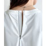 着るUV!ひんやりバックファスナードルマンスリーブ胸刺繍半袖トップス | Classical Elf | 詳細画像35