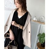 旬の素材&デザイン。大人の前後2WAYシルケット加工シャーリングフレアワンピース… | Classical Elf | 詳細画像10